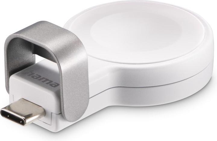 Image du produit Hama Chargeur Apple Watch pour chargement sans fil, socle de chargement magnétique USB-C, WS (5 W)