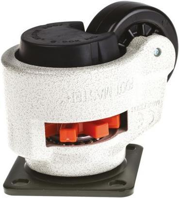Actual product image RS PRO Castor w/levelling feet,75mm 750kg