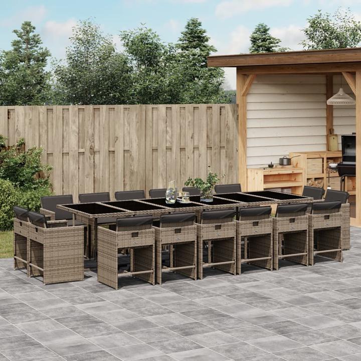 Produktbild vidaXL Garten Essgruppe (330 x 106 x 73 cm)