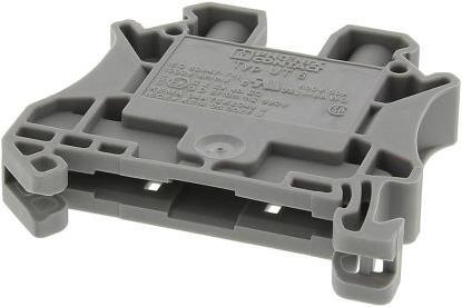 Actual product image Phoenix Contact Din rail terminal block,UT6,grey (Various)