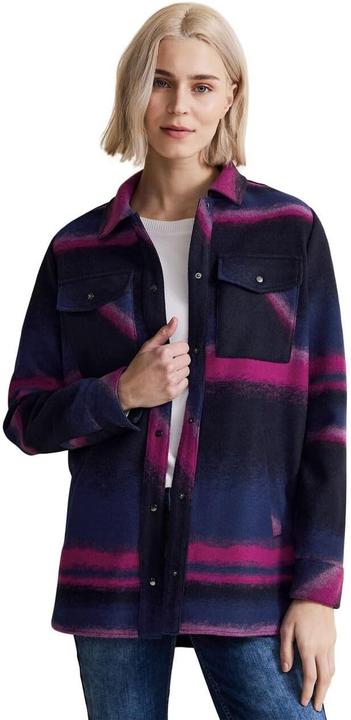 Actual product image Street One Ladies' Transition Jacket with Collar, Button Front, and Chest Pockets (One size)
