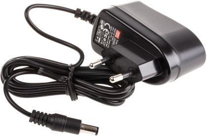 Produktbild MeanWell Steckernetzteil Eurostecker 9V 0,66A 6W
