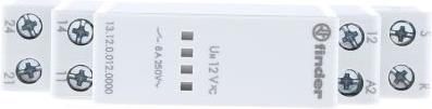 Actual product image Finder Relay, 8A 1 CO + 1 NO, 12vac/dc
