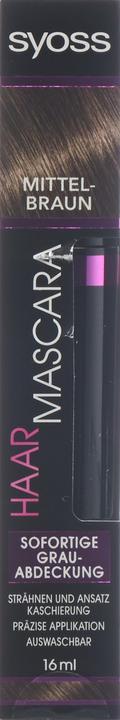 Actual product image Syoss Hair Mascara (Middle brown)