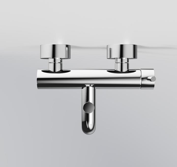 Produktbild Steinberg Serie 100 Wannenarmatur, Aufputz, G1/2, Ausladung: 185mm, 1001100