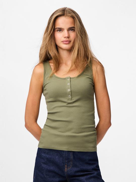 Immagine prodotto Pieces Top in cotone a coste (XS)
