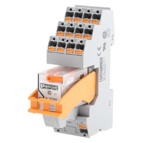 Phoenix Contact RIF-2 Relaismodule gemonteerd 230AC/2X21, Relais