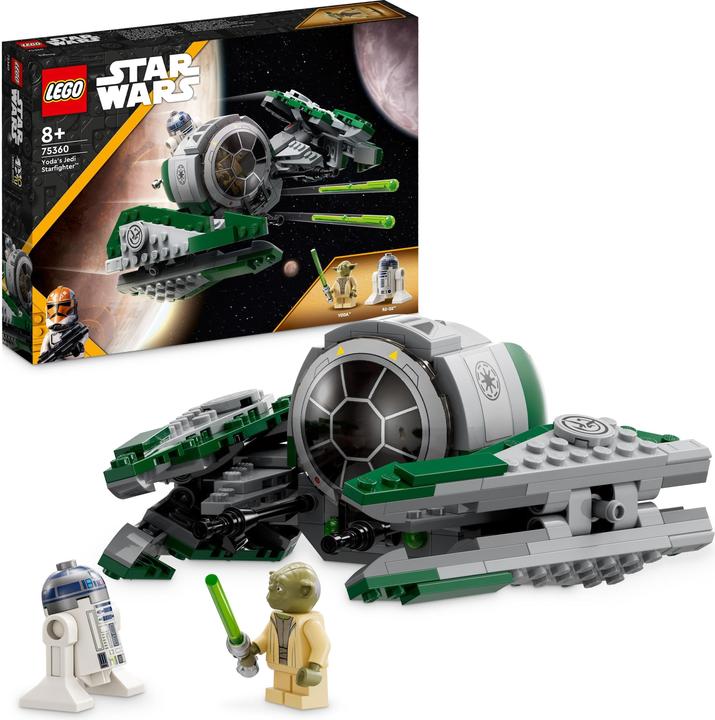 Image du produit LEGO Le Jedi Starfighter de Yoda (75360, LEGO Star Wars)