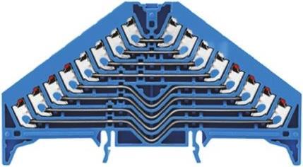 Produktbild Weidmüller Marshalling term PRV blue/wht-red 35X7.5