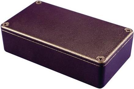 Actual product image Hammond Diecast Blk Alu Enclosure 140x102x73mm (Housing)