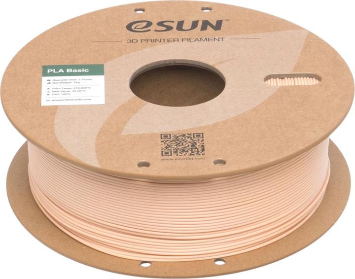 Produktbild eSUN PLA Basic Beige Filament 1.75mm 1Kg (PLA, 1.75 mm, 1000 g, Beige)