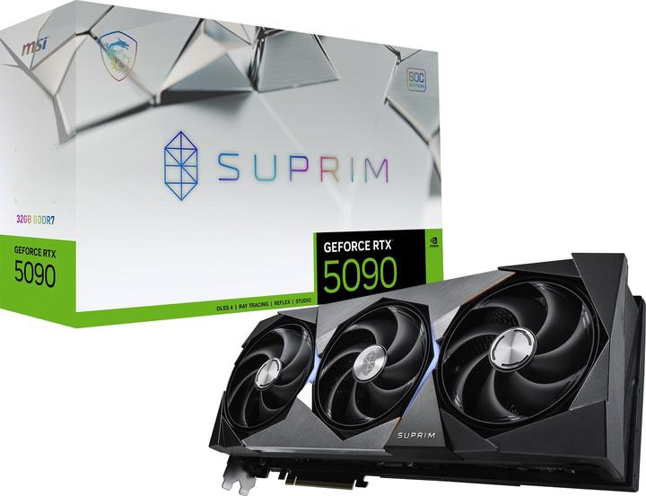 Produktbild MSI GeForce RTX 5090 32G SUPRIM SOC (32 GB)
