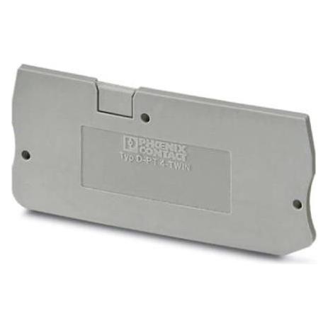 Phoenix Contact Grigio Gray End Cover 58.7X0.8x 24.3 Mm (Vari), Accessori Di Elettronica + Alloggiamento,