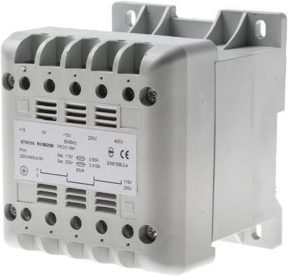 Produktbild RS PRO DIN Rail Transformer 63VA 115-230V