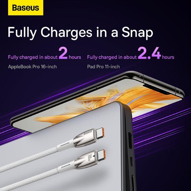 Produktbild Baseus Glimmer Series (2 m, USB 2.0, 100 W)