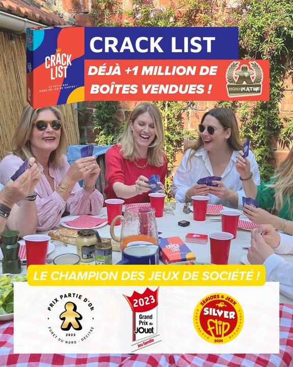 Immagine prodotto Blackrock games Crack List (Français) (Francese)