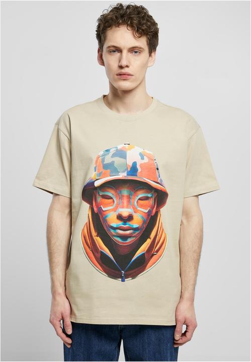 Produktbild Forgotten Faces Camouflage Front Heavy Oversized Tee sand XS (XS)