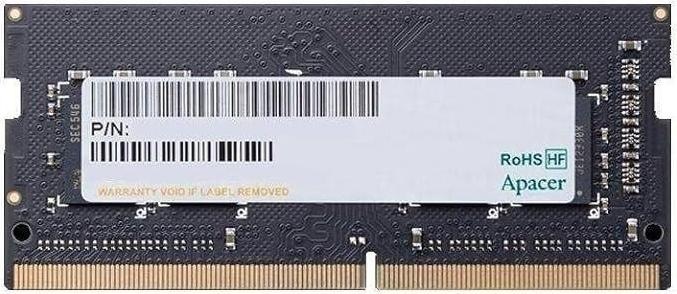 Produktbild Apacer DDR4 8GB 2666MHz CL19 SODIMM 1.2V (1 x 8GB, 2666 MHz, DDR4-RAM, SO-DIMM)