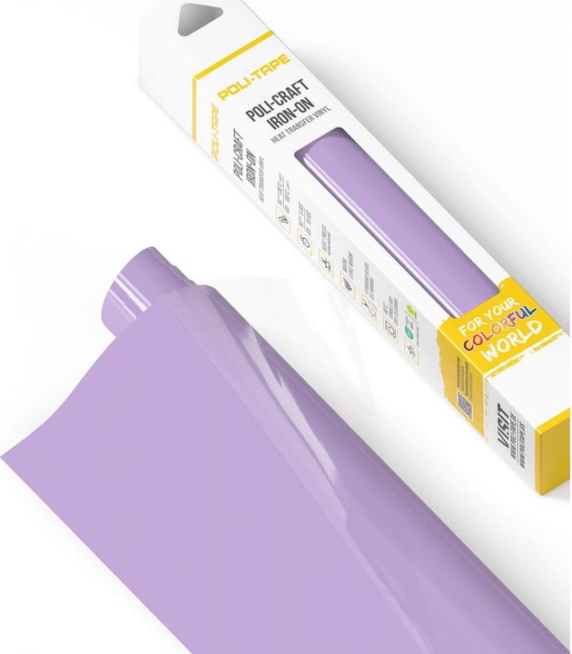 Image du produit Poli-tape Aufbügelfolie Poli-Flex turbo, 30.5 x 122 cm, Violett