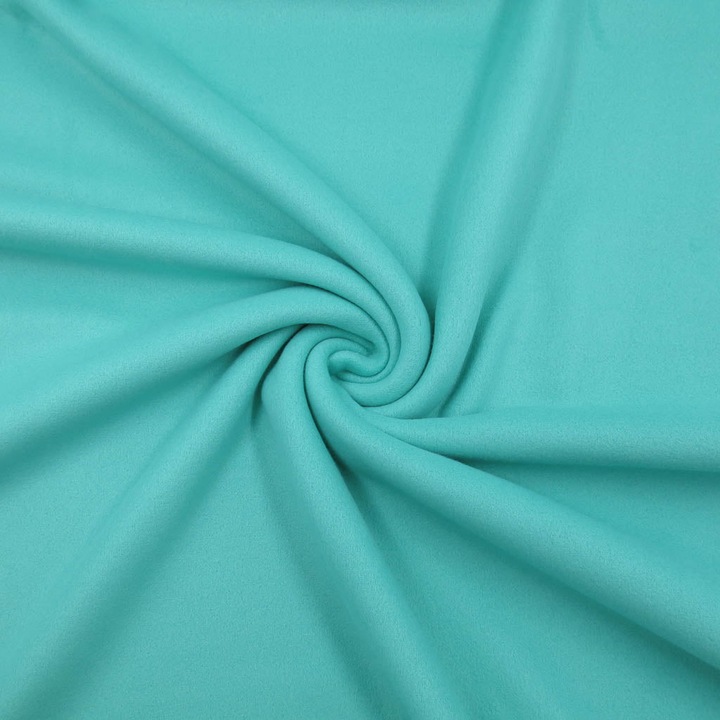 Actual product image Stoffrestposten Premium Fleece - Mint - Minimum quantity: 1 metre