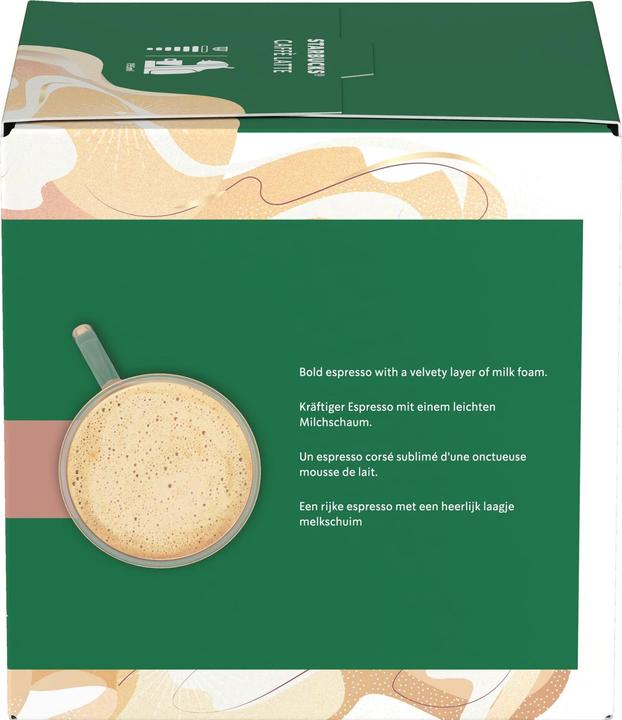 Actual product image Starbucks Caffè Latte (12 x Port.)