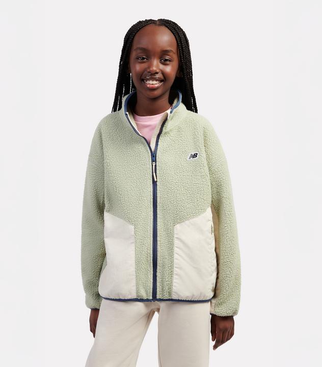 Immagine prodotto New Balance G Nb Premium Borg Fleece Zip Thru Funnel (10XL, 11XL)