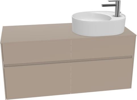Produktbild Villeroy & Boch Collaro Waschbeckenunterschrank 1200x548x500 mm, 4 Auszüge, für Waschbecken recht (127 x 62 x 57 cm)