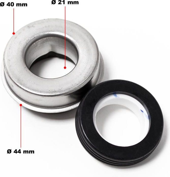 Actual product image Wiltec Spare Part Swimming Pool Pump No. 50919 / 50920 / 50921 mechanical sealing