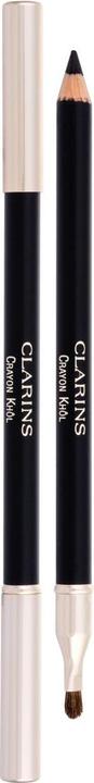 Immagine prodotto Clarins Pennello lungo e temperino Crayon Khol (01 Nero Carbonio)