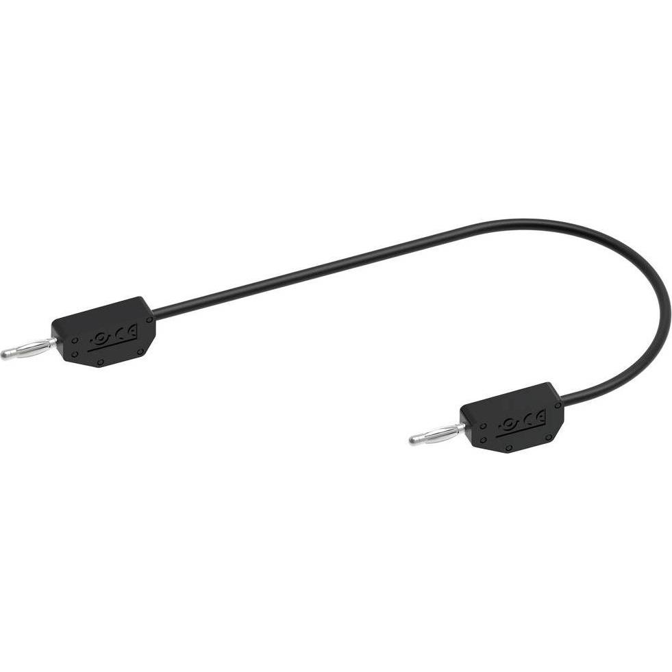 Thumbnail - Electro PJP, Messleitung, 214-CD1-50N Messleitung (Bananenstecker - Bananenstecker) 0.50 m Sch