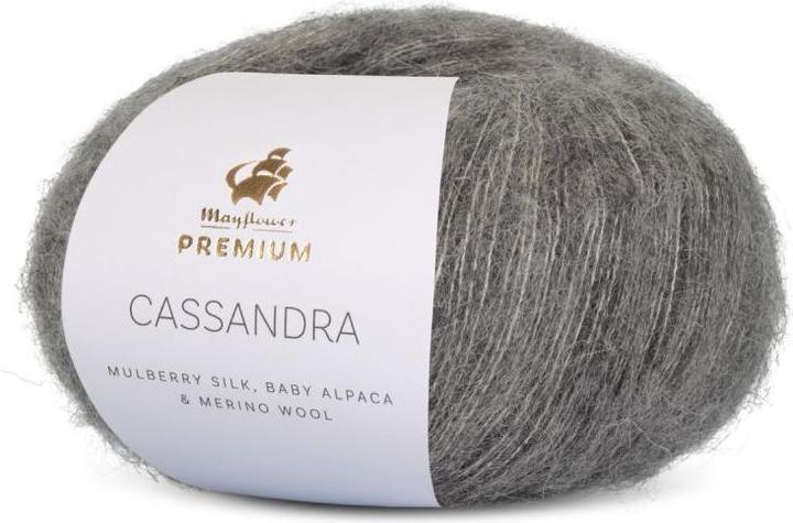 Dunkelgrau meliert, Grau