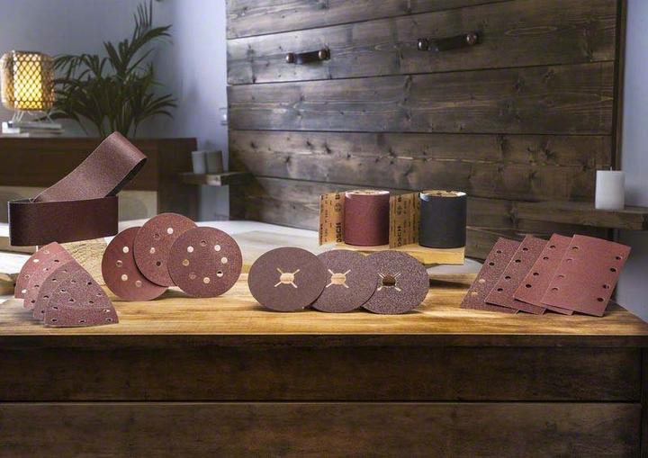 Immagine prodotto Bosch Set di fogli abrasivi a grana mista per levigatrici a orbita casuale (80, 120, 240)