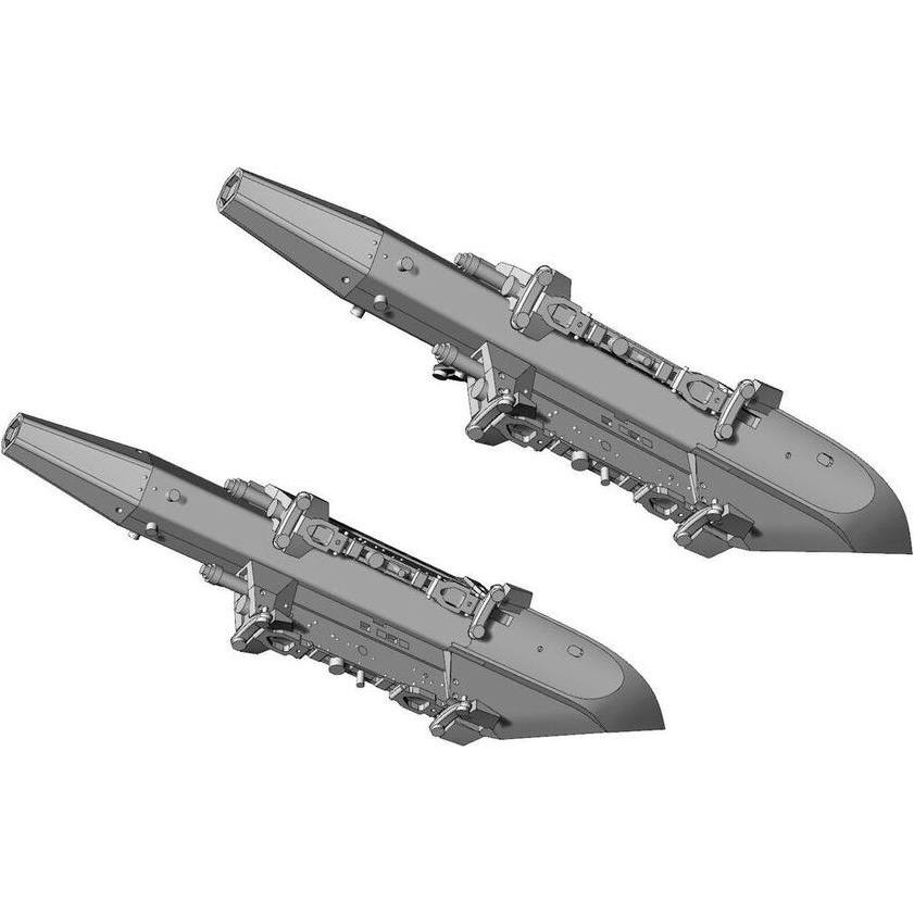 Brengun Cremagliera per espulsori tripli TER-9A per F-16 (2 pezzi)