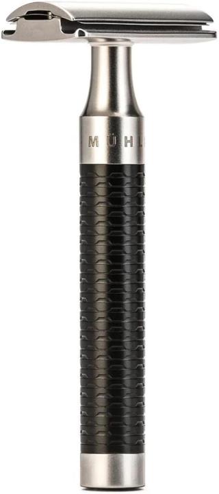 Immagine prodotto Mühle ROCCA, set da barba, 3 pezzi, pennello da barba con punta d'argento in tasso, HANDCRAFT, manici in