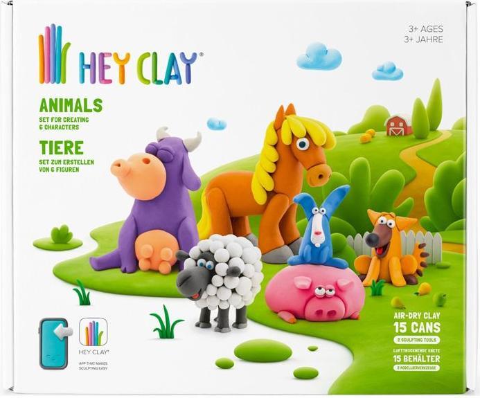 Image du produit TM Toys Hey Clay Animaux 15 boîtes