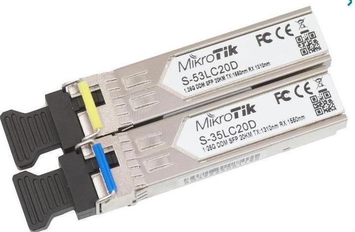 MikroTik SFP+ LX Modul Paar: S-3553LC20D