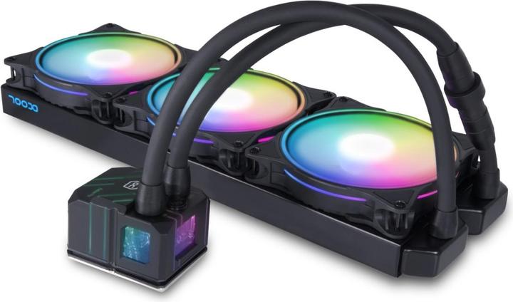 Actual product image Alphacool Eisbaer Pro Aurora 420 CPU AIO