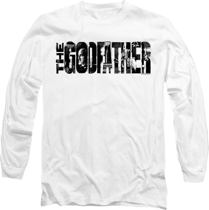 Actual product image The Godfather Unisex Adult Newspaper Logo T-Shirt (XL)