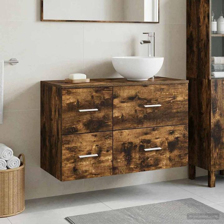 Produktbild vidaXL Badezimmerschrank Set