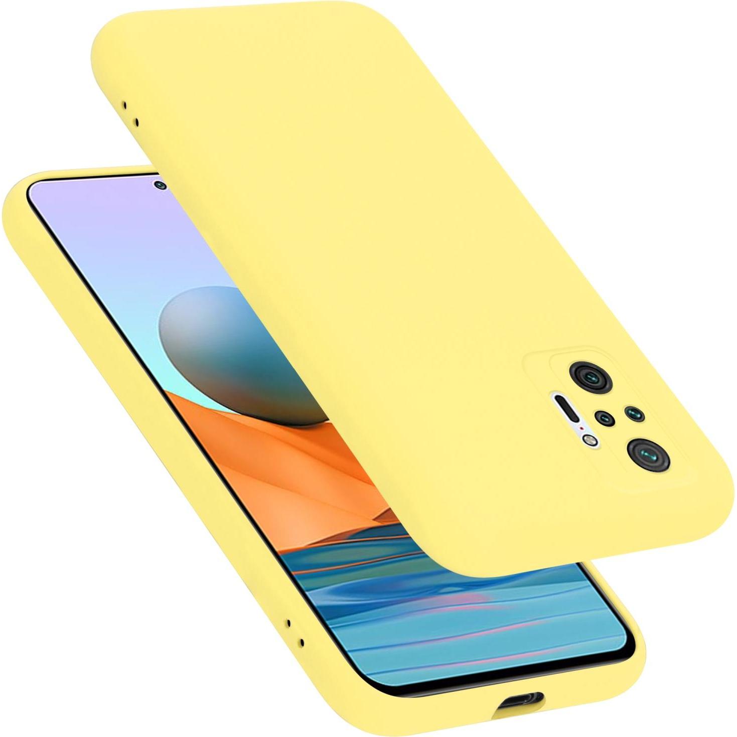 Cadorabo TPU Liquid Silicone Case Hülle für Xiaomi RedMi NOTE 11 PRO+ (Xiaomi Redmi Note 11 Pro+), Smartphone Hülle, Sch...