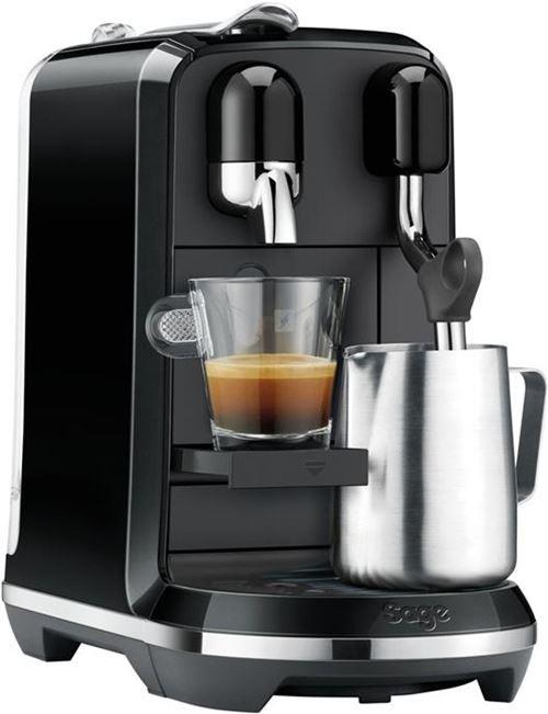 NESPRESSO Sage Creatista Uno Koffiemachine, zwart (NESPRESSO Original)