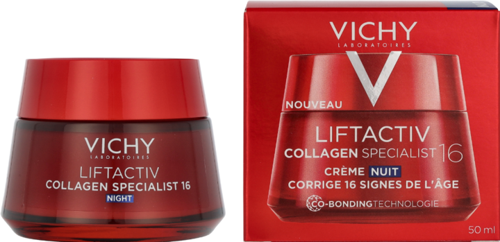 Image du produit Vichy Liftactiv Collagen Specialist (50 ml, Crème de nuit)