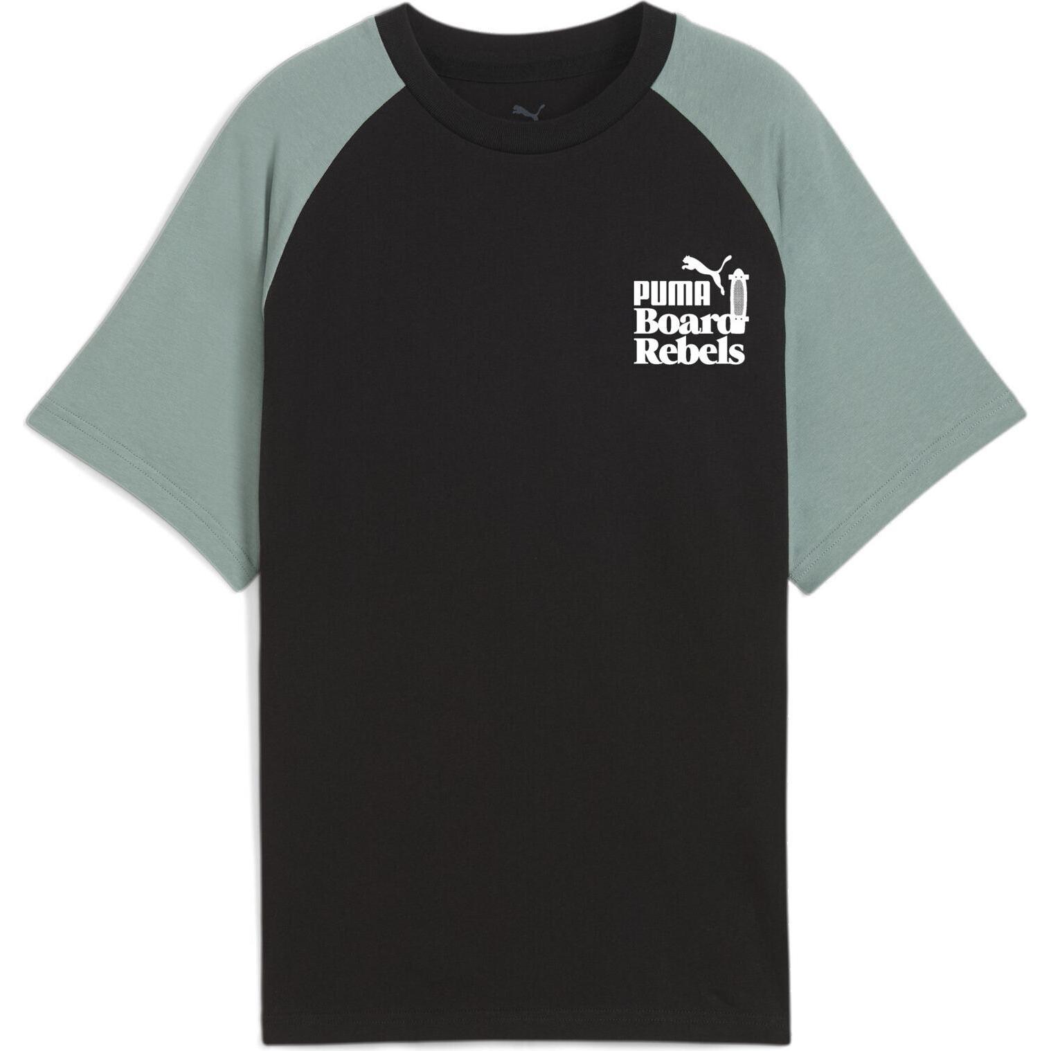 Thumbnail - Puma, Herren, Sportshirt, MID90S Graphic Tee II B (140), Schwarz, 140