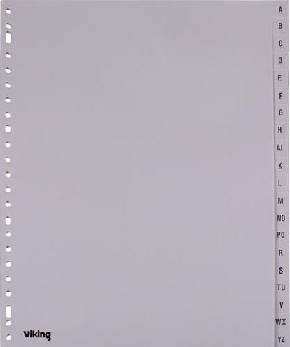 Office Depot Intercalaire A4+ Gris 23 cases