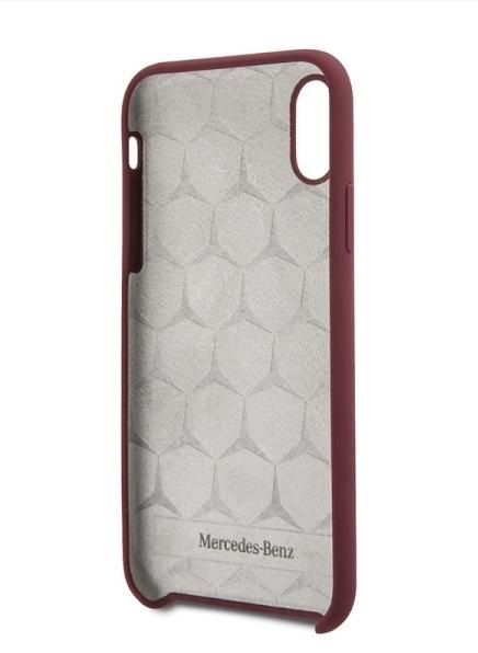 Produktbild Mercedes MEHCPXSILRE iPhone X/ Xs hard case czerwony/red (Apple iPhone X)