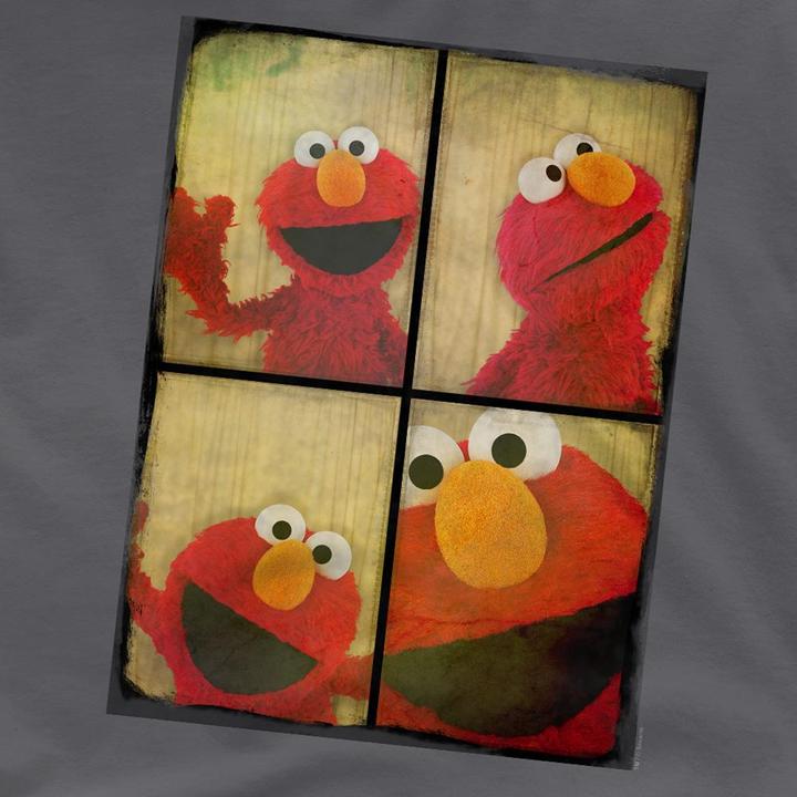Image du produit - T-shirt motif Elmo motif/style Photomaton - Adulte (XL)