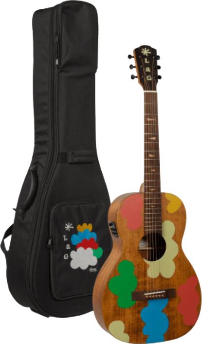 Produktbild Lâg Guitars Vianney 2 (E-Gitarre, Bone, Sitka Fichte, Khaya Mahagoni, Brown Brankowood, Sitka Mahogany)