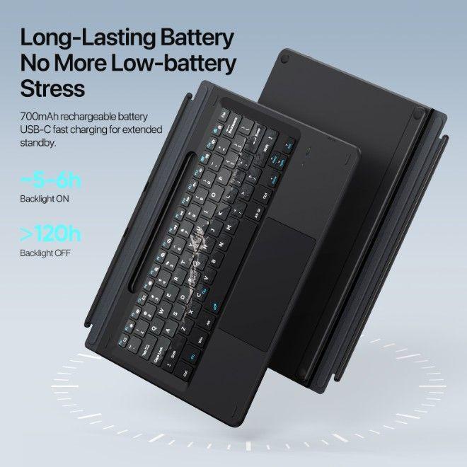 Actual product image Dux Ducis CK Pro Series Mountain Landscape Color Keyboard Tastatur (US, Wireless)