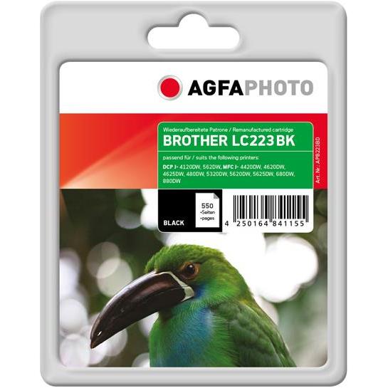 AGFAPHOTO, Druckerpatrone, Apb223bd (BK)