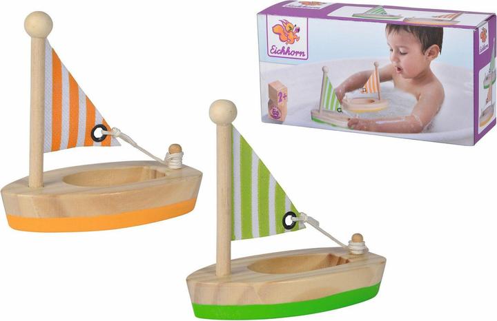 Produktbild Eichhorn Houten Zeilbootjes, 2st.